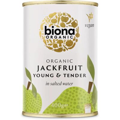 Biona Organisk Ung Jackfruit i Saltvann - 400g Biona Organisk Ung Jackfruit i Saltvann - 400g