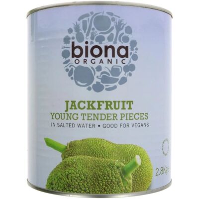 Biona - Young Jackfruit - 2.8kg - Salted Water - Jackfruit Biona - Young Jackfruit - 2.8kg - Salted Water - Jackfruit