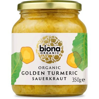 Biona Økologisk Gyllen Gurkemeie Surkål - Sauerkraut Biona Økologisk Gyllen Gurkemeie Surkål - Sauerkraut