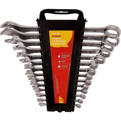 Zestaw 14 kluczy uniwersalnych - Klucze metryczne 6mm-19mm dla mechaników Zestaw 14 kluczy uniwersalnych - Klucze metryczne 6mm-19mm dla mechaników