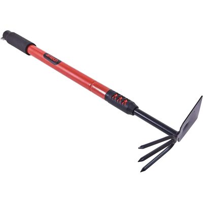 AMTECH - Telescopic Hand Fork & Hoe - Gardening tool AMTECH - Telescopic Hand Fork & Hoe - Gardening tool