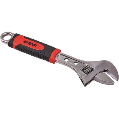 Amtech - Adjustable Wrench - Cushion Grip - 6-12 in Amtech - Adjustable Wrench - Cushion Grip - 6-12 in