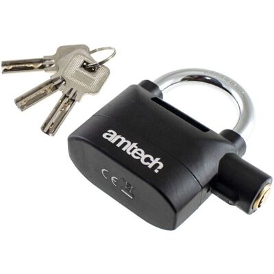 Amtech - Alarmed - Heavy Duty - Padlock Amtech - Alarmed - Heavy Duty - Padlock