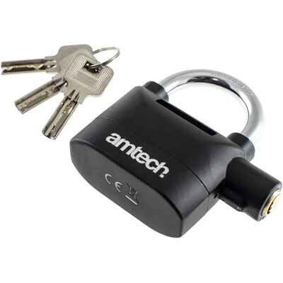 Amtech - Alarmed - Heavy Duty - Padlock Amtech - Alarmed - Heavy Duty - Padlock