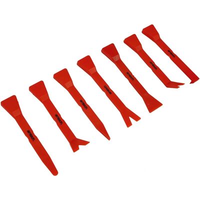 Amtech - 7 Piece Trim & Body Moulding - Nylon - Pry Bar Set Amtech - 7 Piece Trim & Body Moulding - Nylon - Pry Bar Set