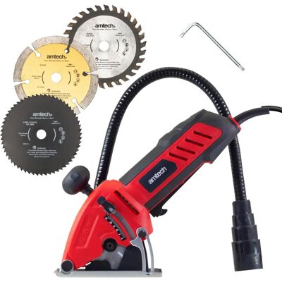 Amtech Mini Electric Circular Saw - 600W - Versatile DIY Tool Amtech Mini Electric Circular Saw - 600W - Versatile DIY Tool