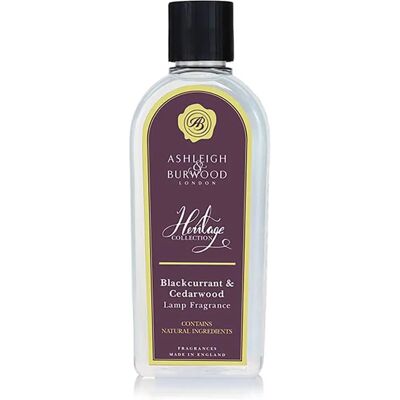 Ashleigh & Burwood London Blackcurrant & Cedarwood Zapas - Lampka katalityczna 500ml Ashleigh & Burwood London Blackcurrant & Cedarwood Zapas - Lampka katalityczna 500ml