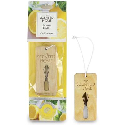Ashleigh & Burwood London Sicilian Lemon Car Air Freshener - 1/2 pcs Ashleigh & Burwood London Sicilian Lemon Car Air Freshener - 1/2 pcs