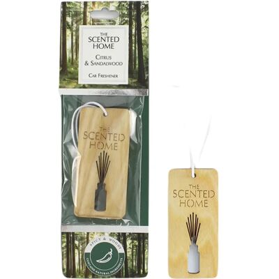 Ashleigh & Burwood London Citrus & Sandalwood Car Air Freshener - Set of 2 Ashleigh & Burwood London Citrus & Sandalwood Car Air Freshener - Set of 2