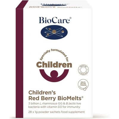 BioCare Barns Røde Bær BioMelts - 28 Poser BioCare Barns Røde Bær BioMelts - 28 Poser