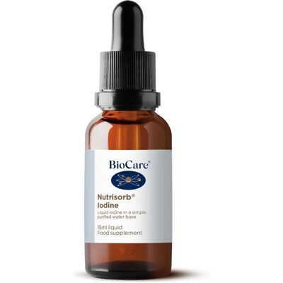 BioCare Nutrisorb Liquid Iodine - 15ml - Support for Thyroid & Cognitive Health BioCare Nutrisorb Liquid Iodine - 15ml - Support for Thyroid & Cognitive Health
