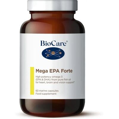 BioCare Mega EPA Forte - Omega-3 Fish Oil - 60 Capsules BioCare Mega EPA Forte - Omega-3 Fish Oil - 60 Capsules