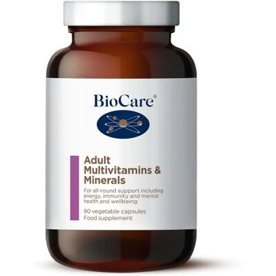 BioCare Adult Multivitamins & Minerals - 90 Vegicaps BioCare Adult Multivitamins & Minerals - 90 Vegicaps