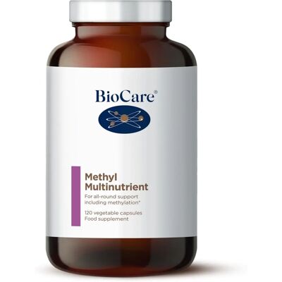 Biocare Methyl Multinutrient Vegicaps 120 - Multivitamin & Mineral Supplement Biocare Methyl Multinutrient Vegicaps 120 - Multivitamin & Mineral Supplement