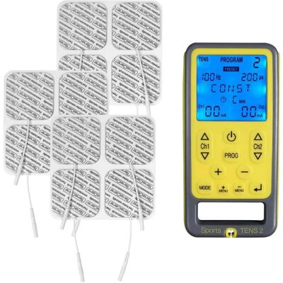 TensCare Sport Tens + Pack di elettrodi - dispositivo EMS/TENS per dolore e crescita muscolare TensCare Sport Tens + Pack di elettrodi - dispositivo EMS/TENS per dolore e crescita muscolare