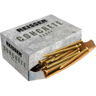 Reisser RT46725 - 7.5x92mm Torx Concrete Screws - 100 Pack Reisser RT46725 - 7.5x92mm Torx Concrete Screws - 100 Pack