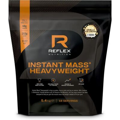 Reflex Nutrition Instant Mass Heavyweight - Vanilková zmrzlina 5400g Reflex Nutrition Instant Mass Heavyweight - Vanilková zmrzlina 5400g
