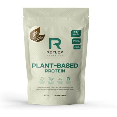 Reflex Nutrition Plant Based Protein - Cacao-Caramel 600 g Reflex Nutrition Plant Based Protein - Cacao-Caramel 600 g
