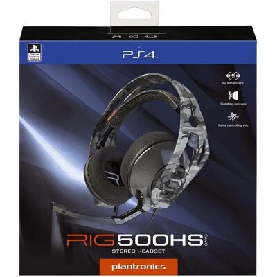 POLY RIG 500HS Casque filaire - Bandeau de jeu - Noir/Kaki POLY RIG 500HS Casque filaire - Bandeau de jeu - Noir/Kaki
