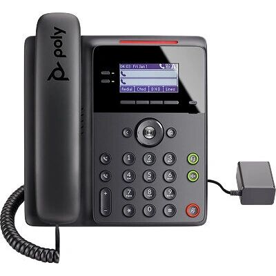 Poly Edge B10 VoIP-Telefon - 2 Leitungen LCD - Schwarz Poly Edge B10 VoIP-Telefon - 2 Leitungen LCD - Schwarz