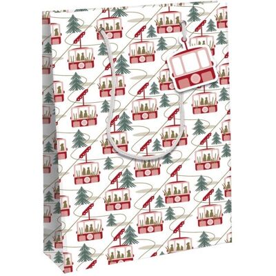 Clairefontaine - X-32799-2C - Rose dragée - Gift wrap bag - Publicité Clairefontaine - X-32799-2C - Rose dragée - Gift wrap bag - Publicité