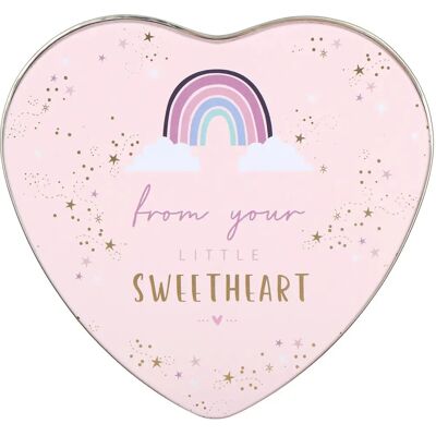 Sara Miller Little Gestures ‘Little Sweetheart’ Small Heart Tin - Decor Sara Miller Little Gestures ‘Little Sweetheart’ Small Heart Tin - Decor