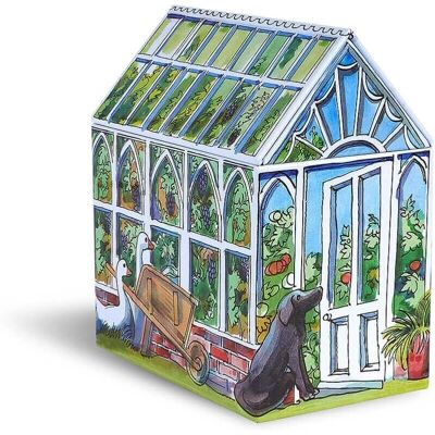 Emma Bridgewater Matthew Rice Greenhouse Storage & Seed Tin Emma Bridgewater Matthew Rice Greenhouse Storage & Seed Tin
