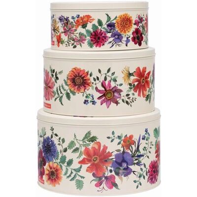 Emma Bridgewater Garden Flowers Round Steel Tray - Multi Emma Bridgewater Garden Flowers Round Steel Tray - Multi