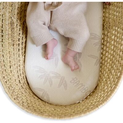 Clair De Lune Baby Mattress - Hypoallergenic, Natural Fibers, Reversible Clair De Lune Baby Mattress - Hypoallergenic, Natural Fibers, Reversible