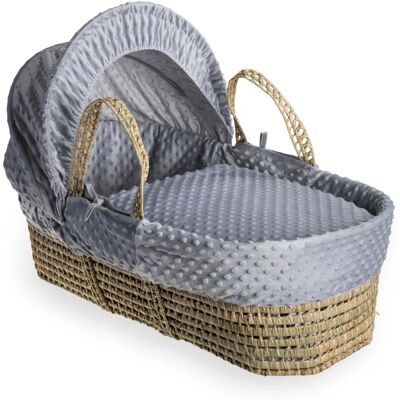 MUEMUE Grey Palm Moses Basket - Moses Basket MUEMUE Grey Palm Moses Basket - Moses Basket