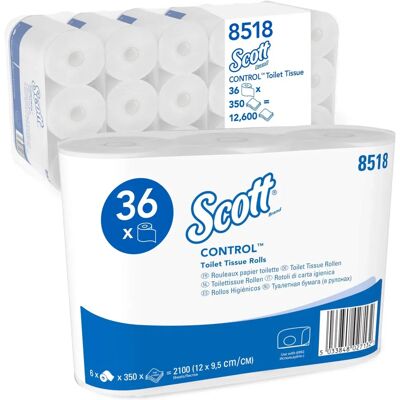 Kimberly Clark Scott 8518 3-Ply Toilet Paper - Standard White Kimberly Clark Scott 8518 3-Ply Toilet Paper - Standard White