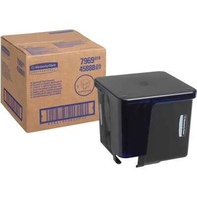 Dispensador de toallitas Wypall de Kimberly Clark - Gris - 7969 Dispensador de toallitas Wypall de Kimberly Clark - Gris - 7969