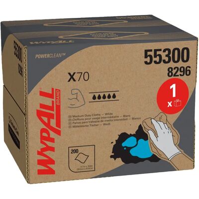 Wypall X70 Reinigungstücher - 200 Stück - Industrieware Wypall X70 Reinigungstücher - 200 Stück - Industrieware