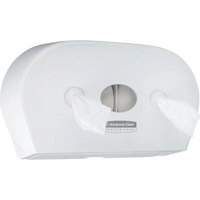 Kimberly-Clark Minidispensator für Toilettenpapier - Weiß - 7186 Kimberly-Clark Minidispensator für Toilettenpapier - Weiß - 7186