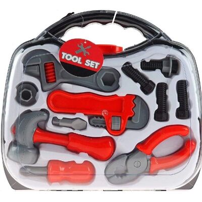 ASAB - Toy Tool Set - Carry Case - Pret end Role Play - Toy ASAB - Toy Tool Set - Carry Case - Pret end Role Play - Toy