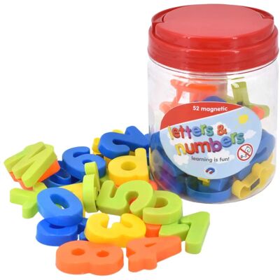 Kandy Toys Magnetic Letters and Numbers - Educational Toy Set Kandy Toys Magnetic Letters and Numbers - Educational Toy Set