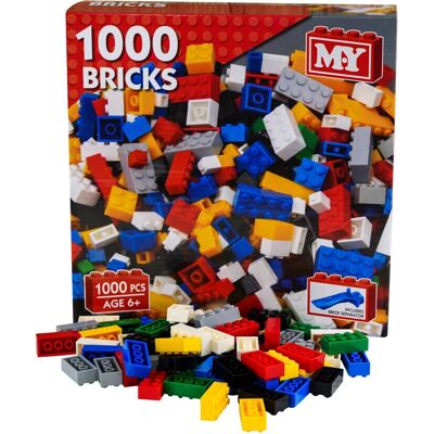 The Magic Toy Shop - 1000-Piece Building Bricks Blocks - Ensemble de jouets de construction - Publicité The Magic Toy Shop - 1000-Piece Building Bricks Blocks - Ensemble de jouets de construction - Publicité