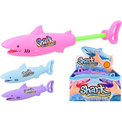 Kandy Toys Shark Water Squirter - Pink, Blue, Purple - Water toy Kandy Toys Shark Water Squirter - Pink, Blue, Purple - Water toy