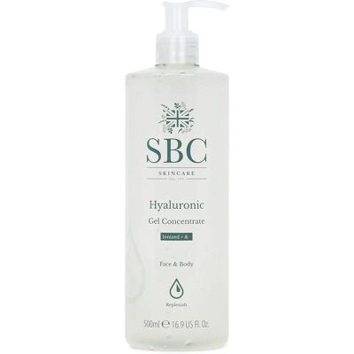 SBC Hyaluronic Gel Concentrate - 500ml - Face & Body - Moisturiser SBC Hyaluronic Gel Concentrate - 500ml - Face & Body - Moisturiser