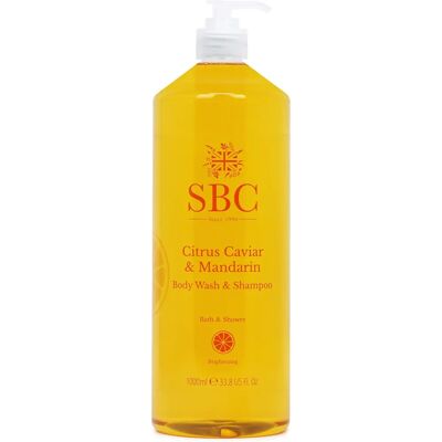 SBC Skincare - Citrus Caviar & Mandarin - 2-In-1 - Body Wash SBC Skincare - Citrus Caviar & Mandarin - 2-In-1 - Body Wash
