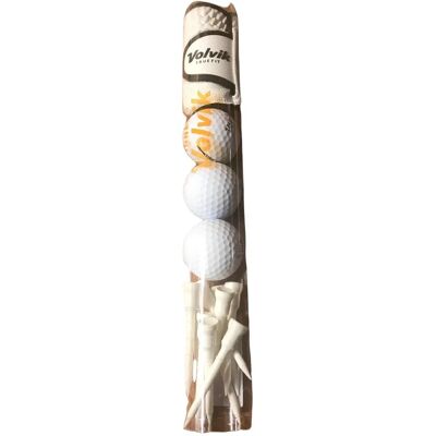 Volvik Rainbow Vivid Golf Balls - Gift Tube Set with Tees & Glove Volvik Rainbow Vivid Golf Balls - Gift Tube Set with Tees & Glove