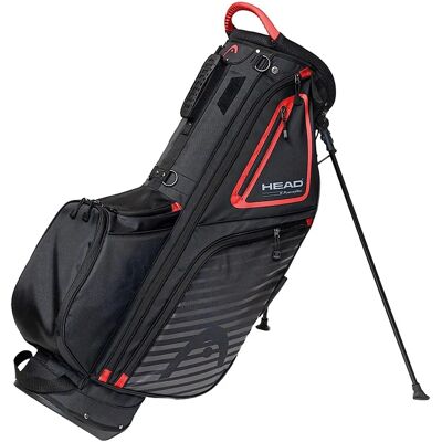 Head Powerbilt Golf Stand Bag - Black - Lightweight & Organized Head Powerbilt Golf Stand Bag - Black - Lightweight & Organized