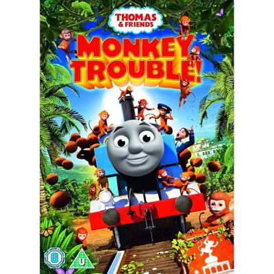 Thomas & Friends Monkey Trouble - Region 2 DVD Thomas & Friends Monkey Trouble - Region 2 DVD