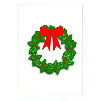 Go Craft Distribution - SCCD19 - Layered Christmas Wreath - Craft Supply Go Craft Distribution - SCCD19 - Layered Christmas Wreath - Craft Supply