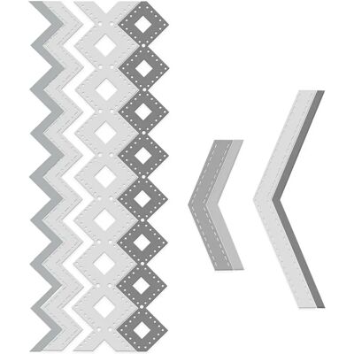 Sweet Dixie SDD654 - Go Craft Borders - Metal - Cutting Die Sweet Dixie SDD654 - Go Craft Borders - Metal - Cutting Die