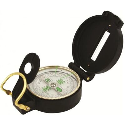 Highlander COM028 Lensatic Kompass - 14,5 cm - Schwarz Highlander COM028 Lensatic Kompass - 14,5 cm - Schwarz
