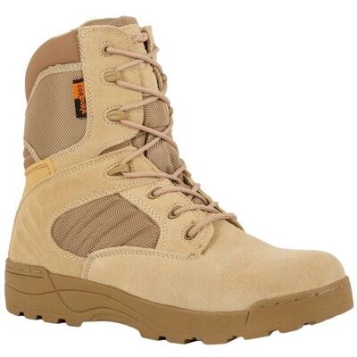 Highlander - Echo - Coyote - Suede Cordura - Bottes militaires - Publicité Highlander - Echo - Coyote - Suede Cordura - Bottes militaires - Publicité