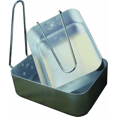 Highlander Pro-Force Aluminium Mess Tins - Silver Highlander Pro-Force Aluminium Mess Tins - Silver