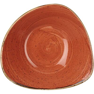 Churchill Ciotola Stonecast Orange triangular 370ml Bowl Churchill Ciotola Stonecast Orange triangular 370ml Bowl