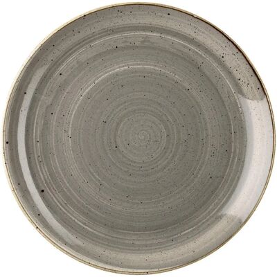 Piatto Piano Churchill Stonecast Grigio 26cm - Rotondo Piatto Piano Churchill Stonecast Grigio 26cm - Rotondo